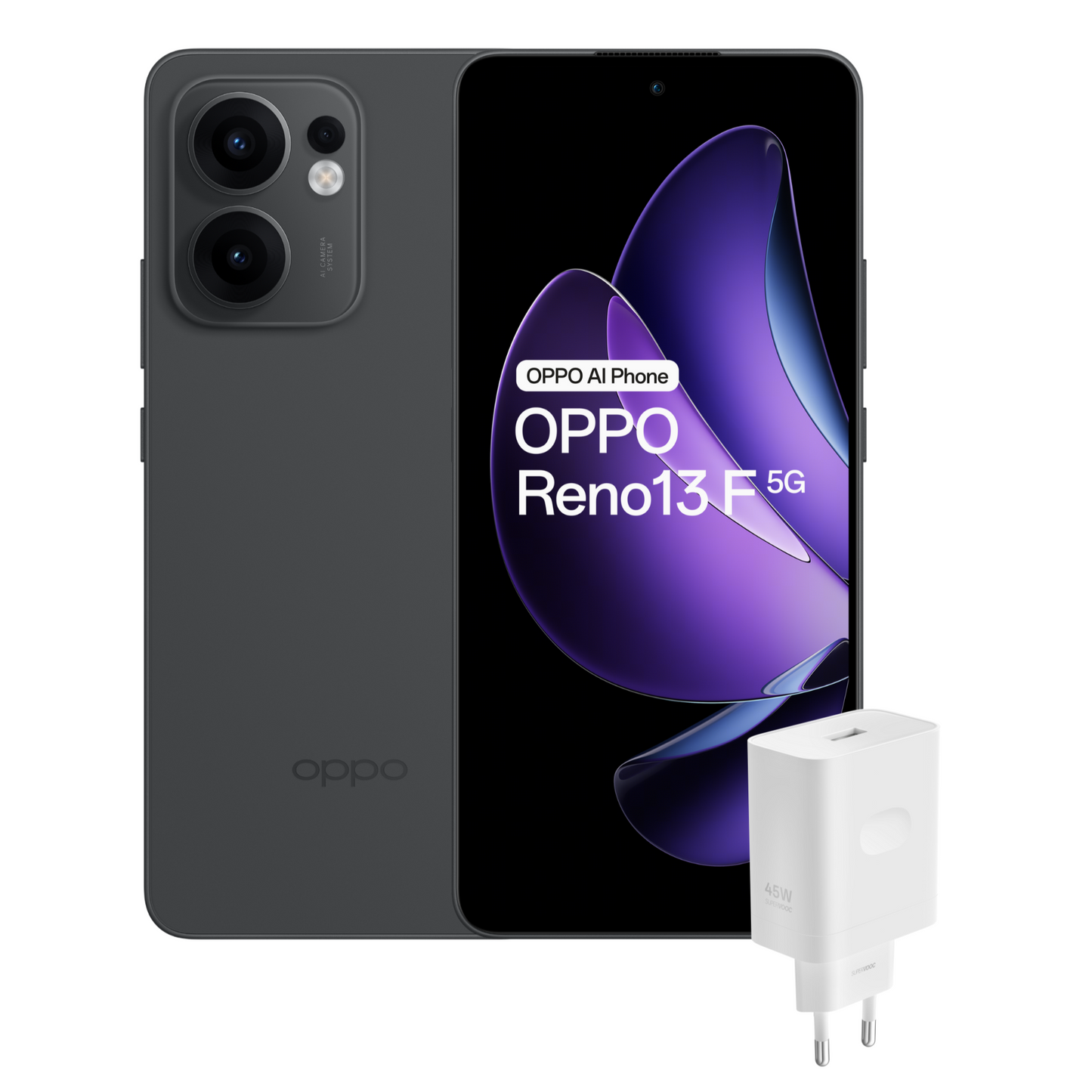 OPPO Reno13 F 5G + Chargeur SuperVOOC 45W